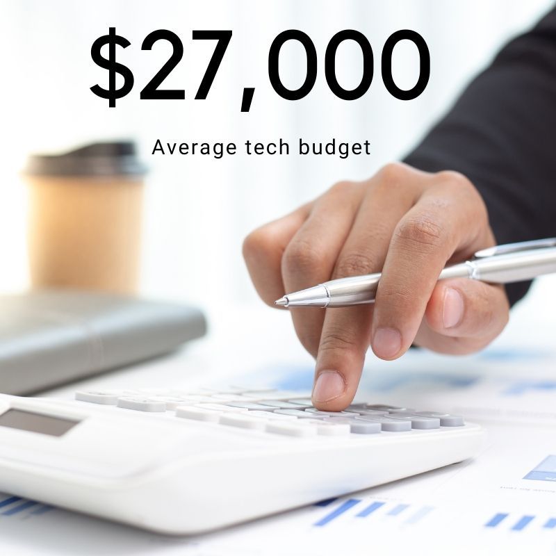 Fingers pushing buttons on calculator.