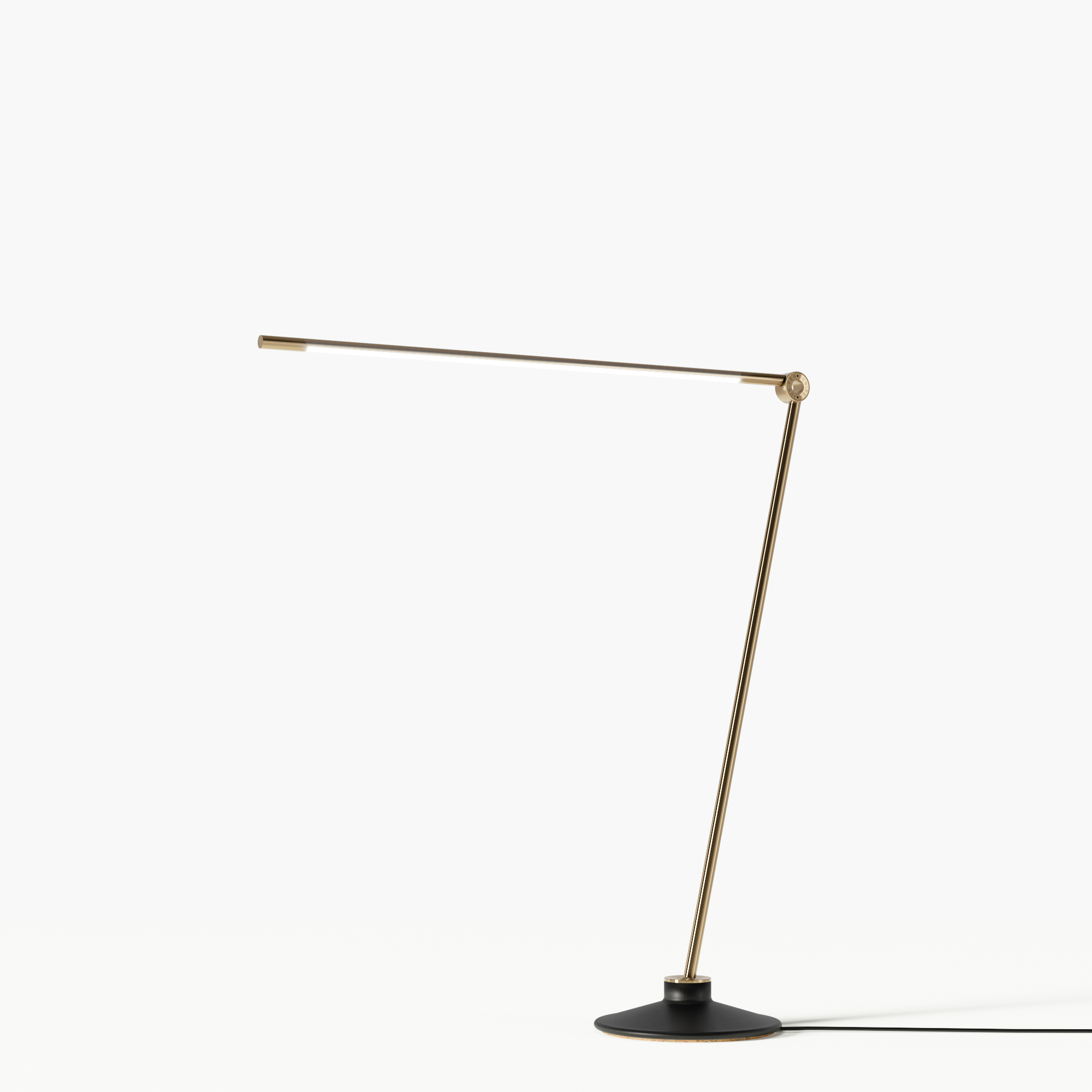 Long thin store lamp