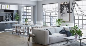 THIN Chandelier Installation