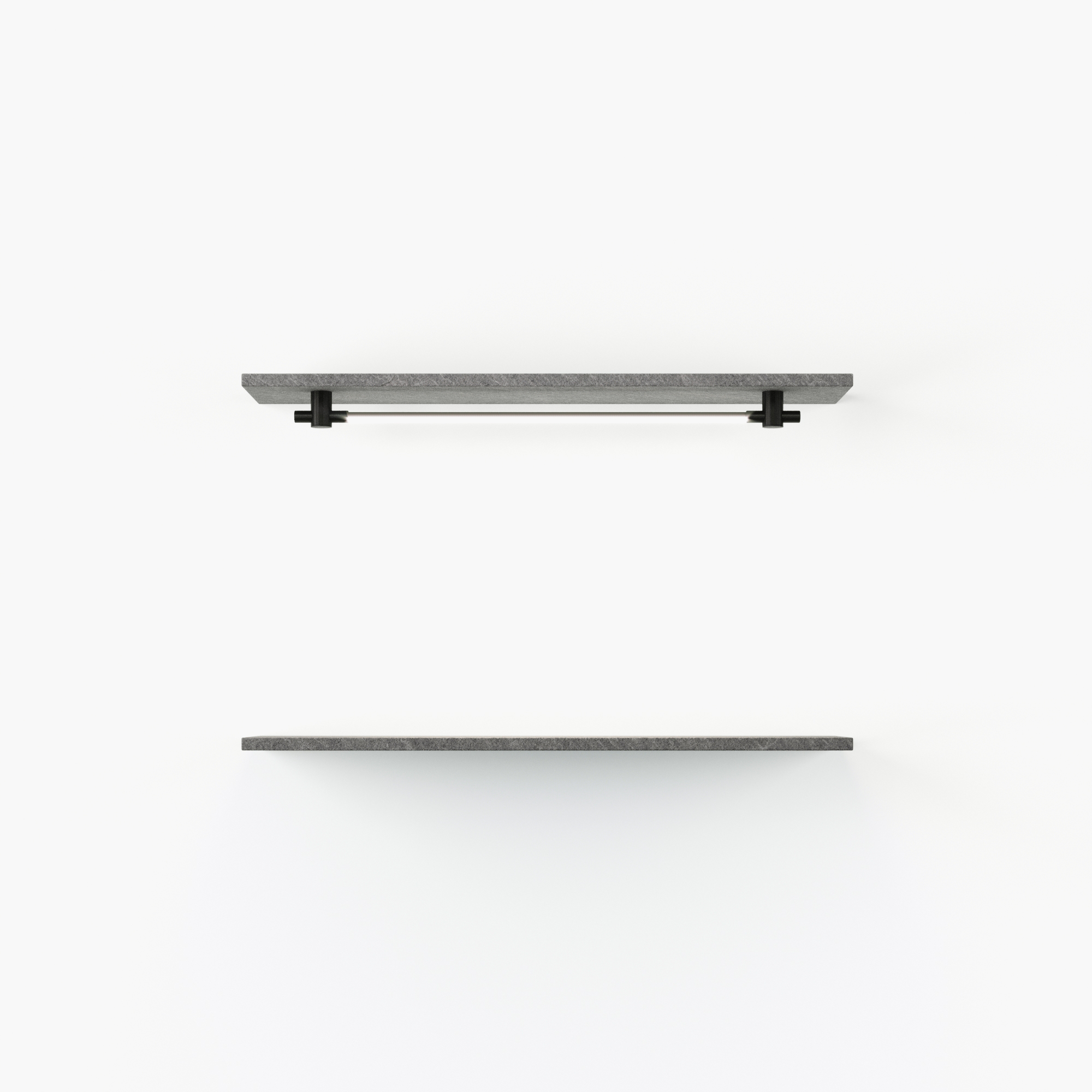 J Bracket for Floating Shelves - Black, Brass, Bronze, & White