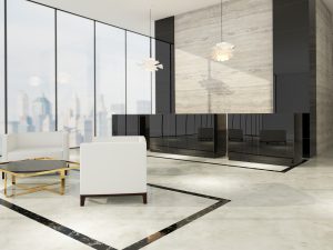 Girardin Pascale Love Me Not Floral Pendant in Modern Lobby
