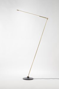 Juniper THIN Floor, in Brass Finish