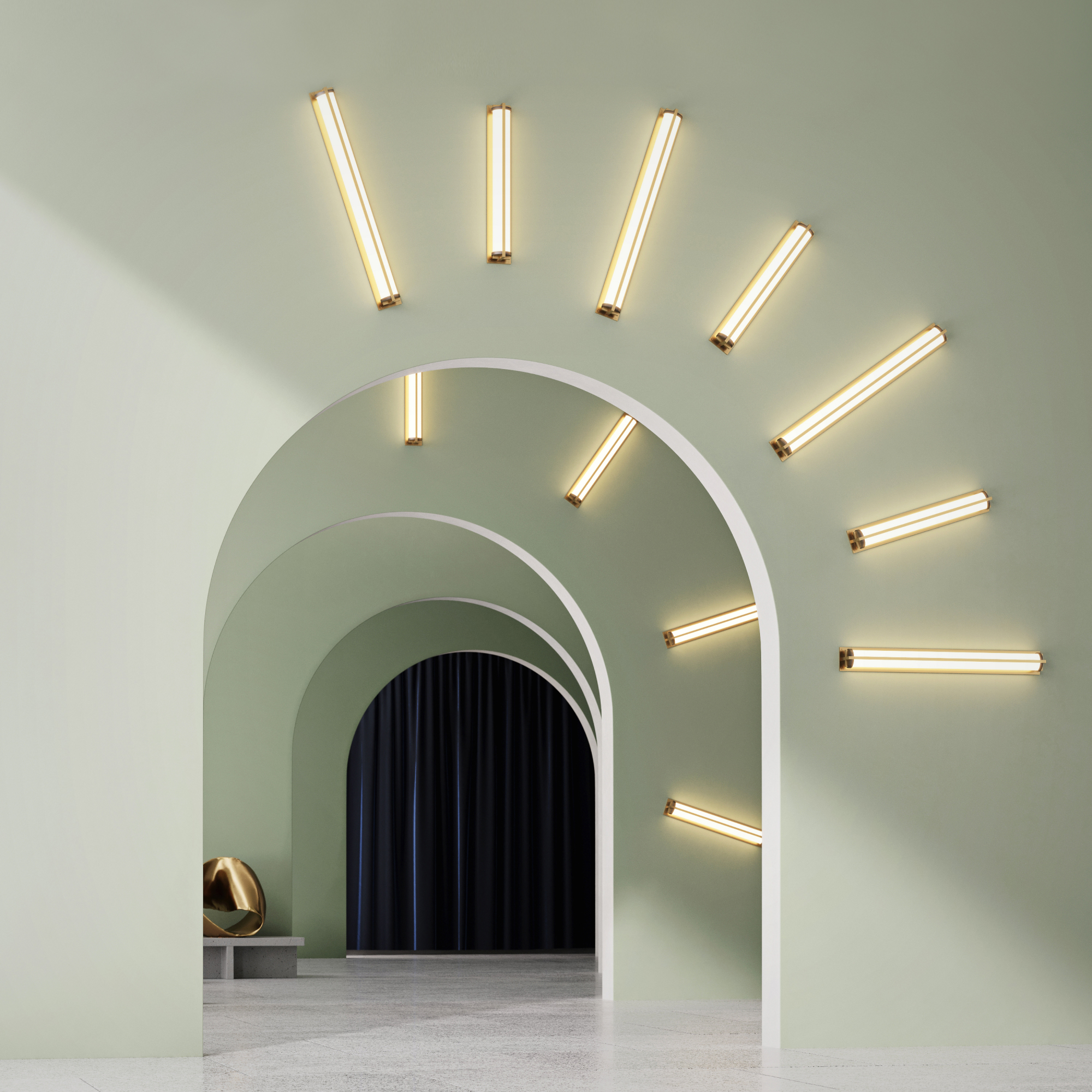 Metropolis System Wall Sconce 1