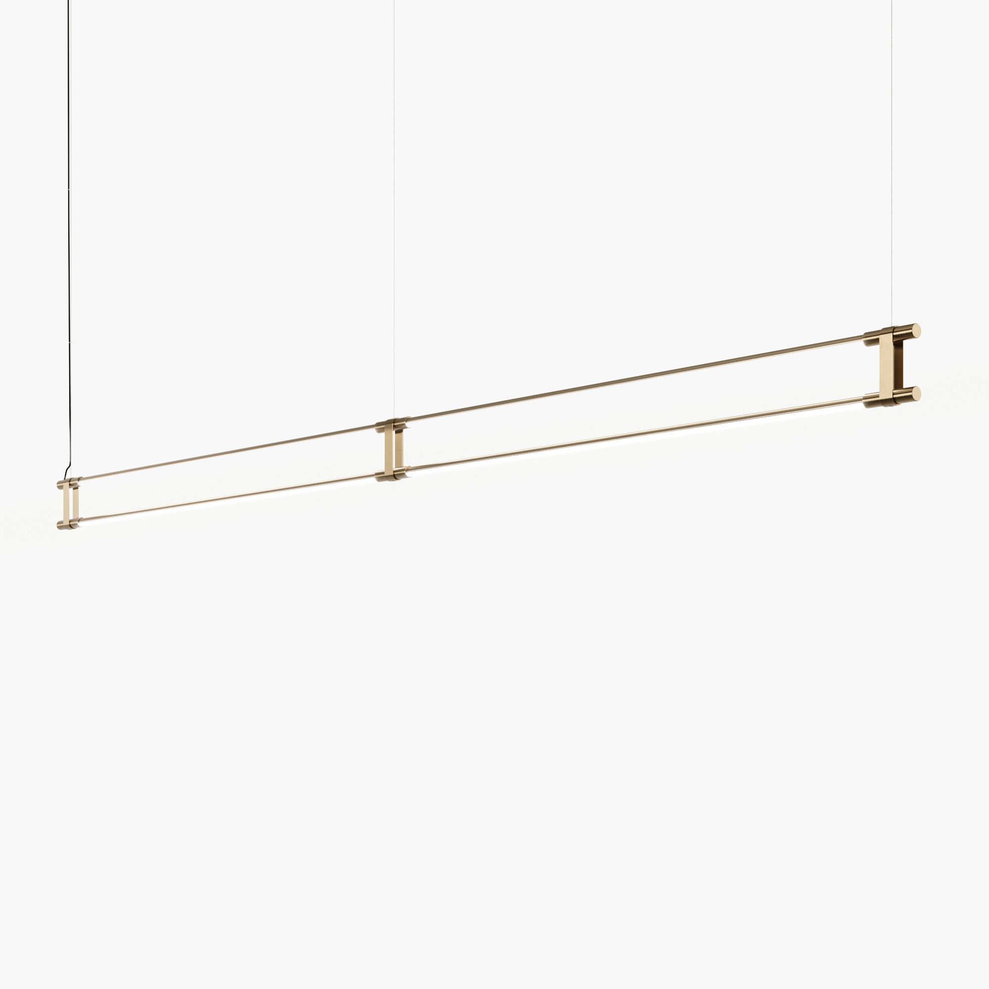 THIN Multiples Dyad Vertical Gallery Image Satin Brass