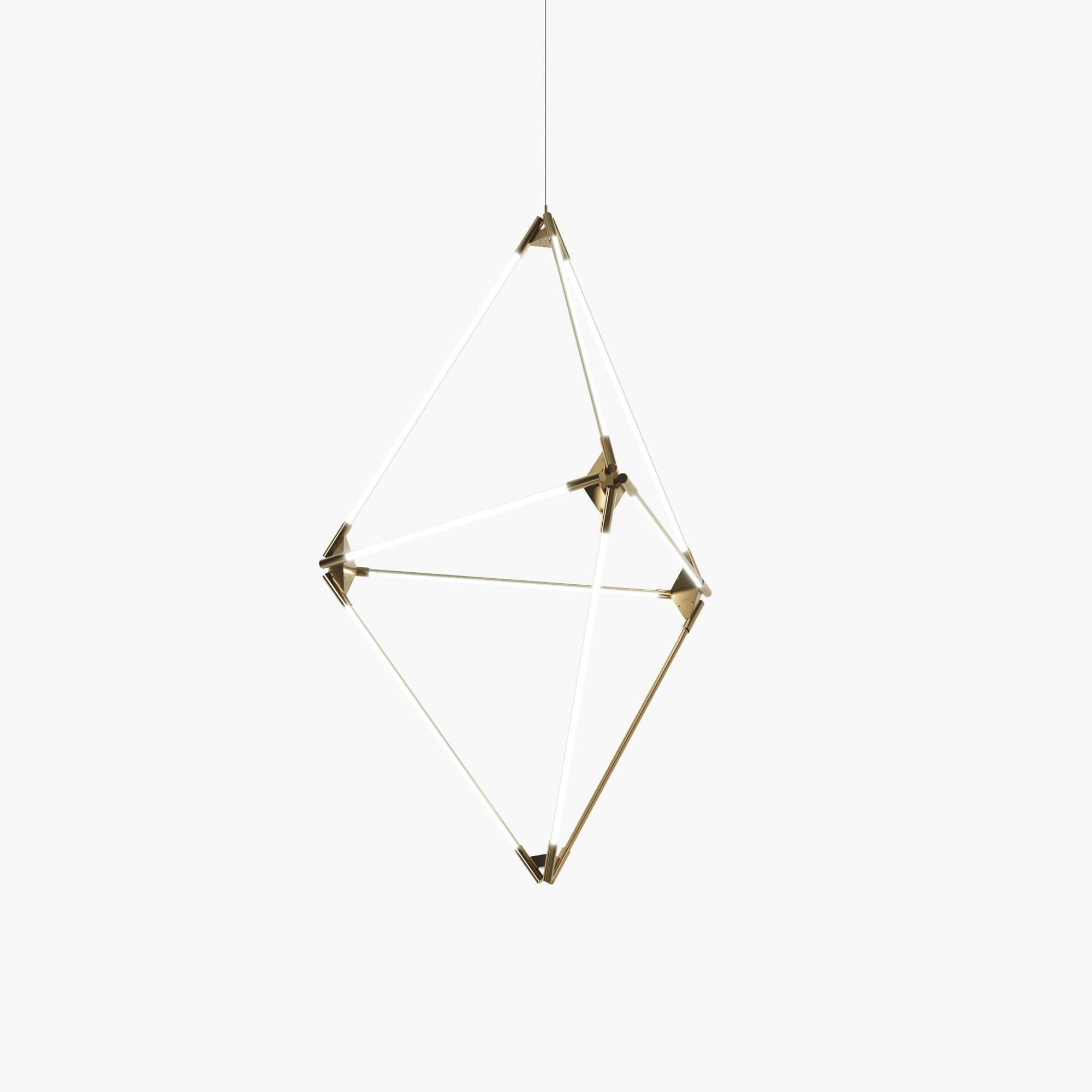 THIN Solids Diamond Satin Brass