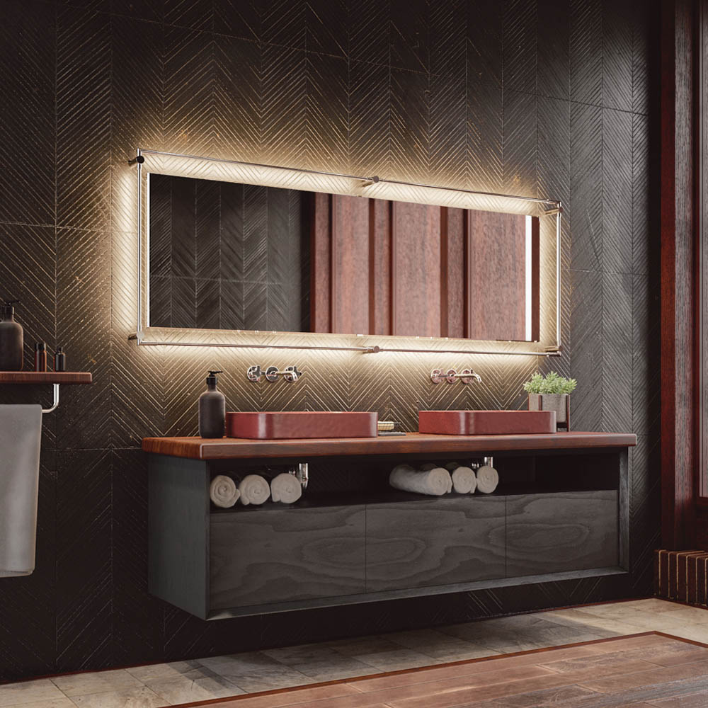 Juniper SurfaceMount Primaries Rectangle Vanity Squ