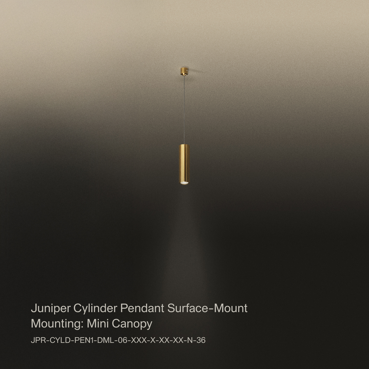 Juniper Cylinder Pendant Surface-Mount - Image 6