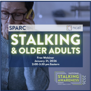 Stalking and Older Adults webinar 
