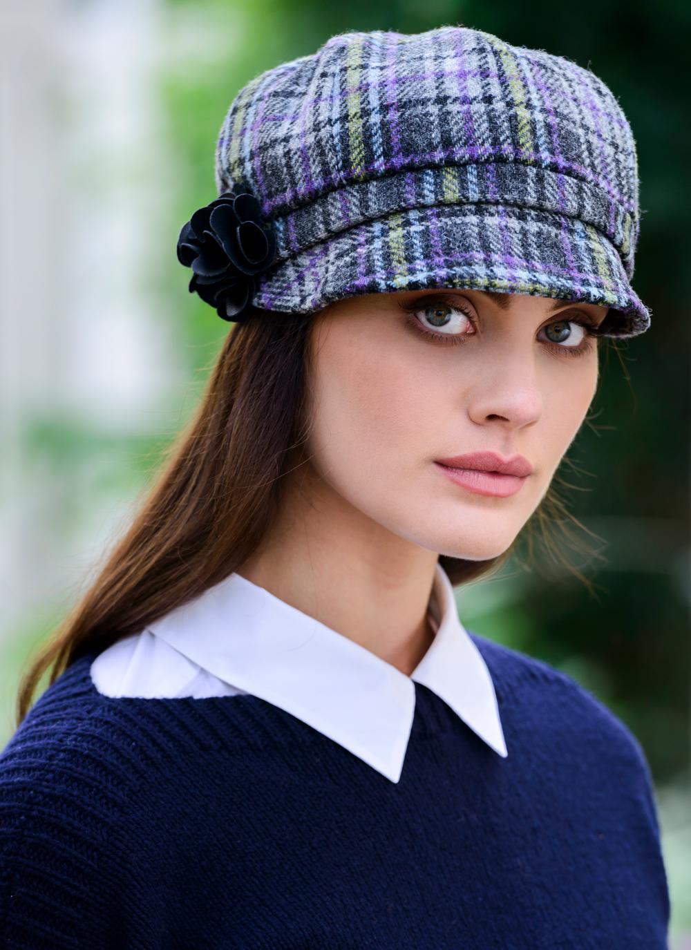 Mucros Weavers Ladies Newsboy Cap 8012 Skellig Gift Store