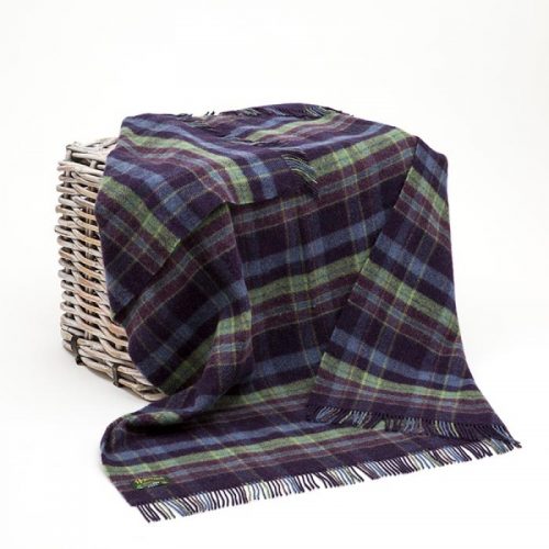 'John Hanly Large Purple Blanket lw104 Skellig Gift Store