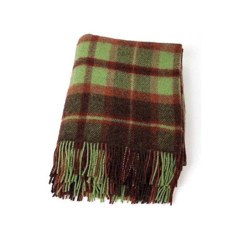 Large Wool Irish Blanket John Hanly 185 Skellig Gift Store