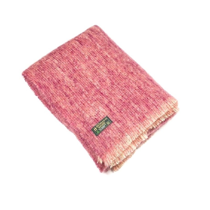 Large Irish Mohair Blanket John Hanly 522 Skellig Gift Store
