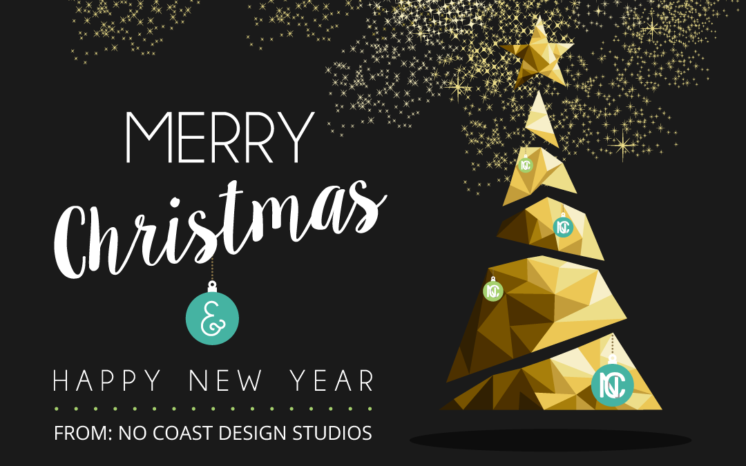 Merry Christmas From Us at No Coast Design Studios