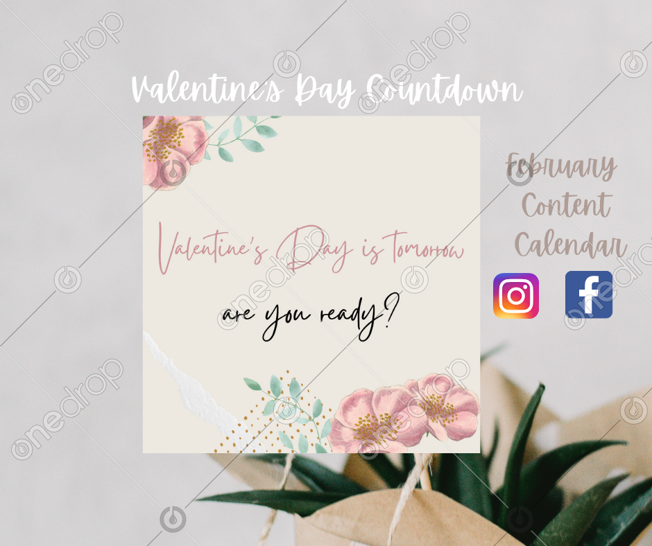 Valentine's Day Is Tomorrow Printables One Drop