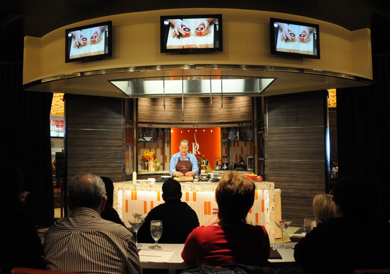 In the kitchen with Tina Martini at M Resort’s Studio B buffet