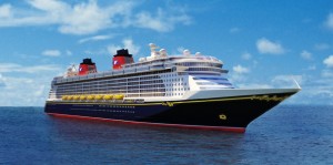 The Disney Dream cruise ship.