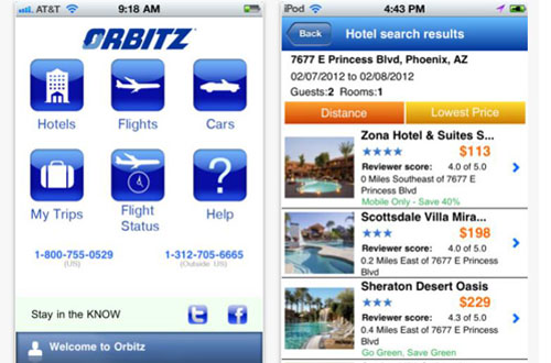 Smartphone users 1 in 5 book hotels or flights on mobile Orbitz