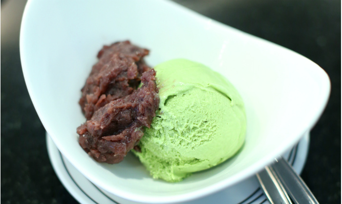 Japanese Green Tea ice cream.700