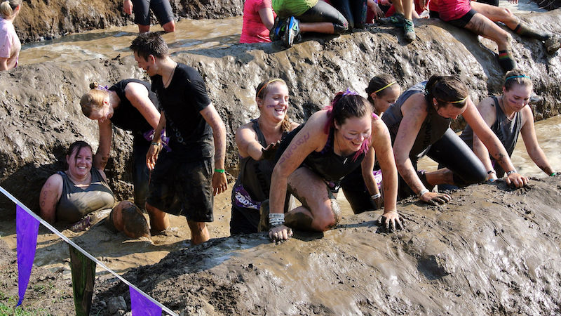 Strengthen muscles and friendships at events like Mudderella