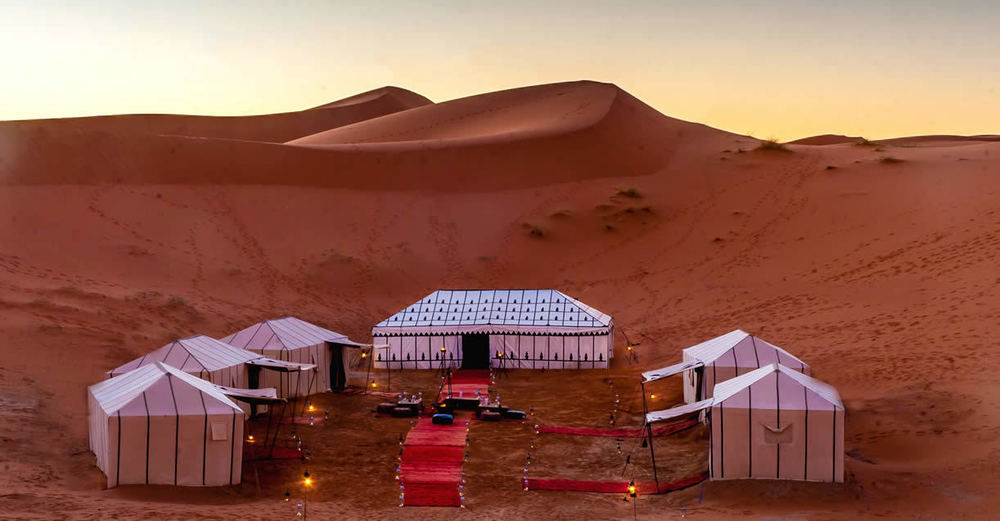 Photo courtesy of Merzouga Luxury Desert Lodge