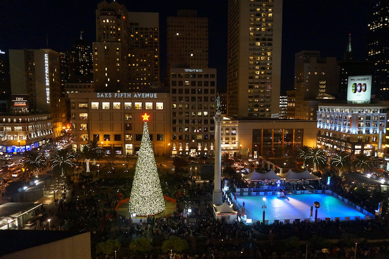 Celebrate Christmas at Union Square San Francisco - Golden Gate