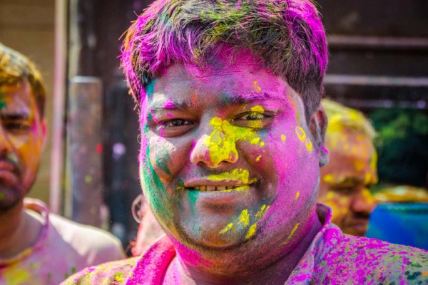 The worlds most colorful celibration - Holi - GettingStamped