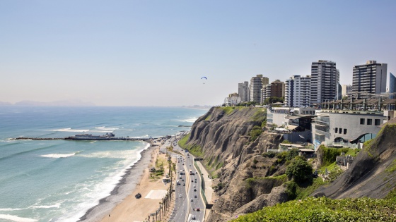 Miraflores in Lima, Peru