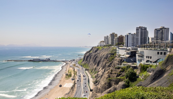 Miraflores in Lima, Peru