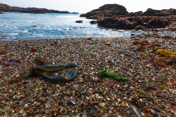 Fort Bragg, California, glass beach