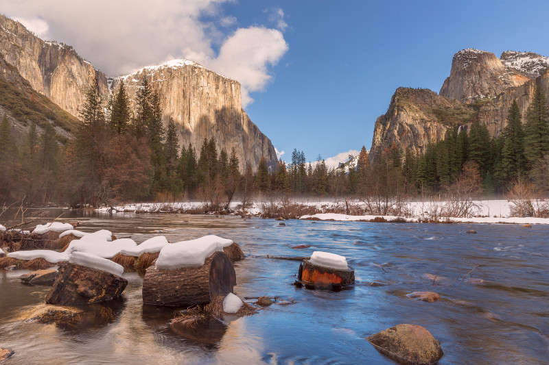 half dome, yosemite, california