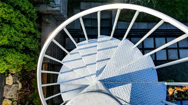 galvanized diamond plate steps for safety