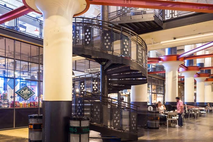 atlanta ponce city spiral stair