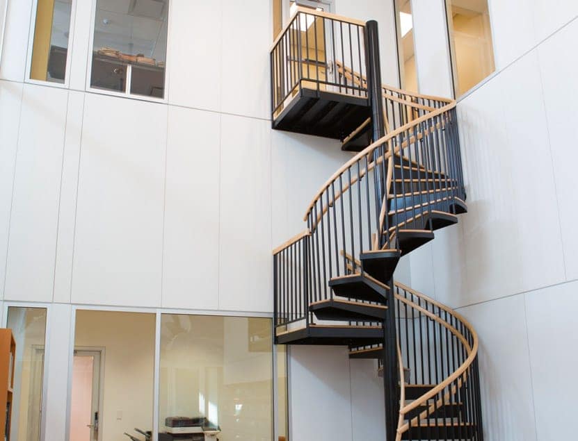nfl hall of fame office spiral staircase