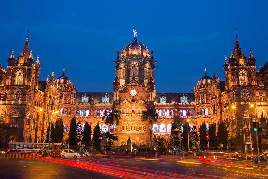 Chatrapati Shivaji Terminus earlier known as Victoria Terminus in Mumbai, India