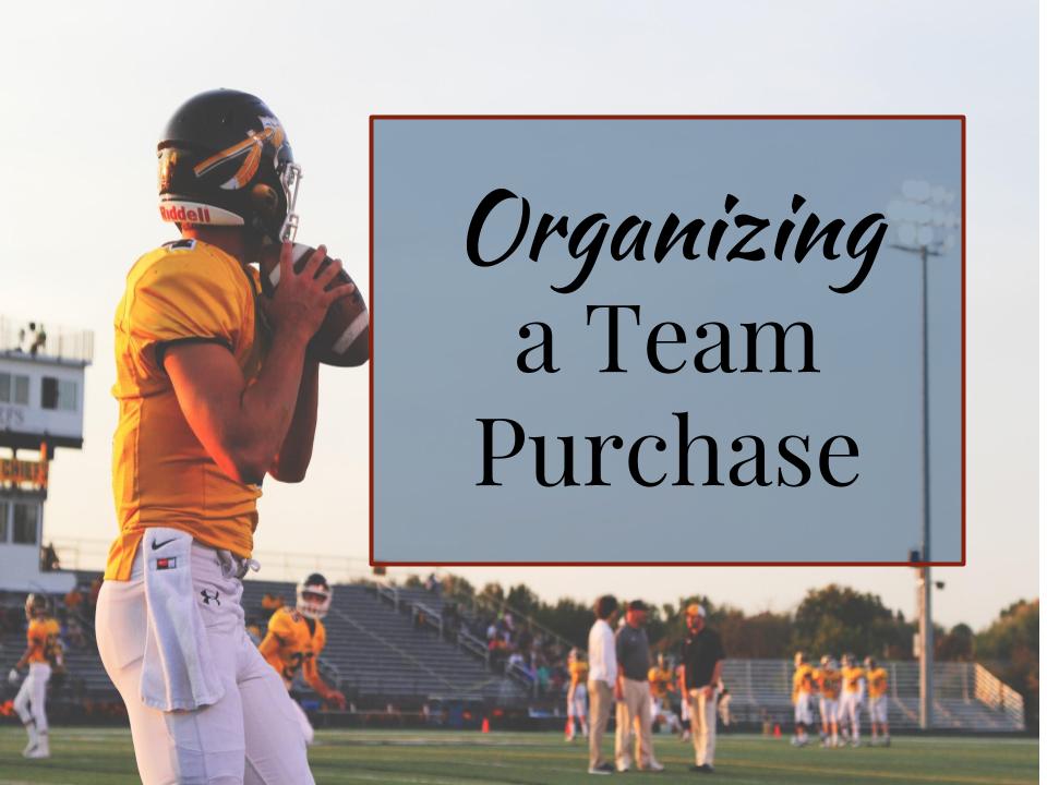How to Organize a Team Purchase