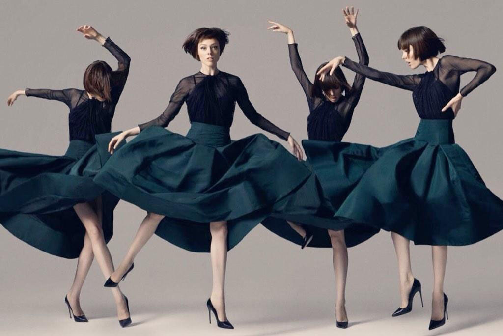 Coco Rocha Harpers Bazaar