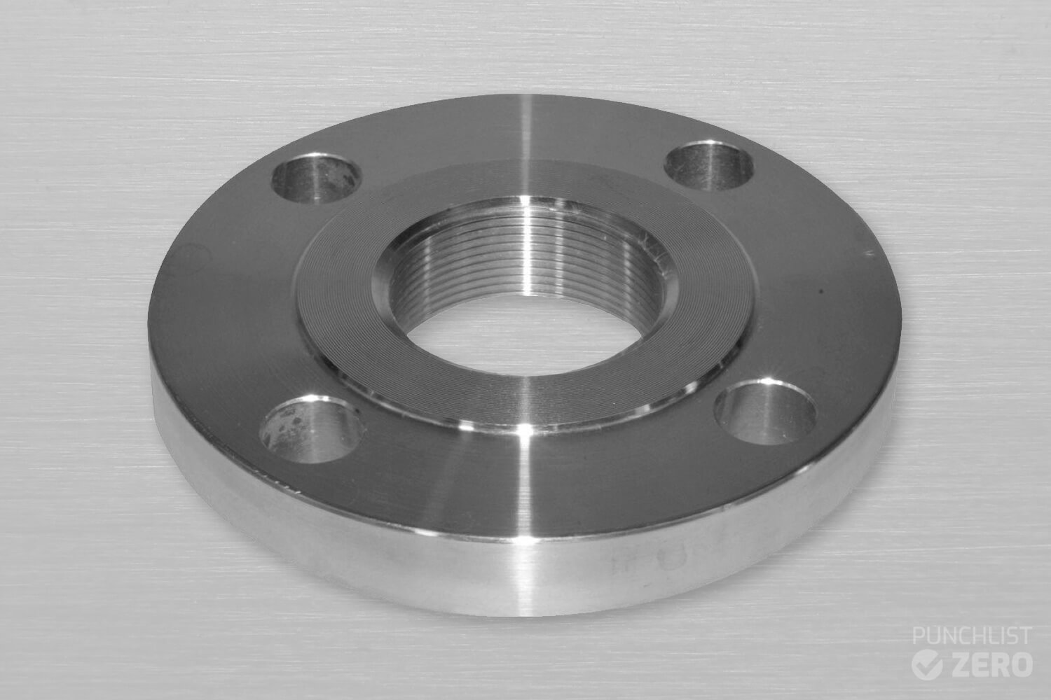 Threaded flange