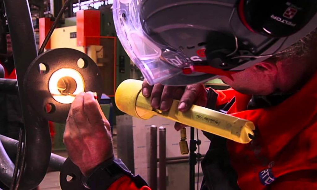 visual weld testing