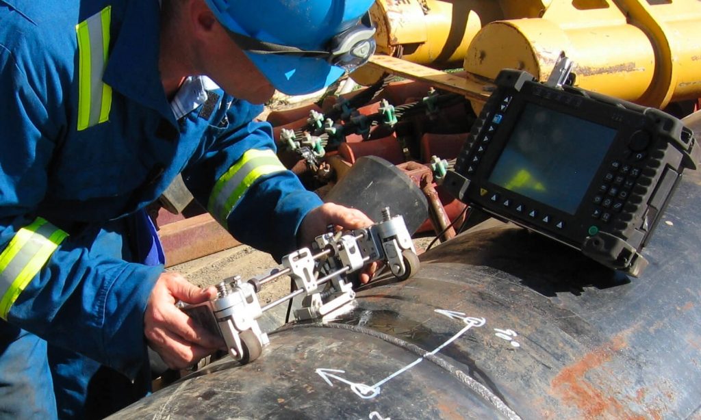 ultrasonic weld testing