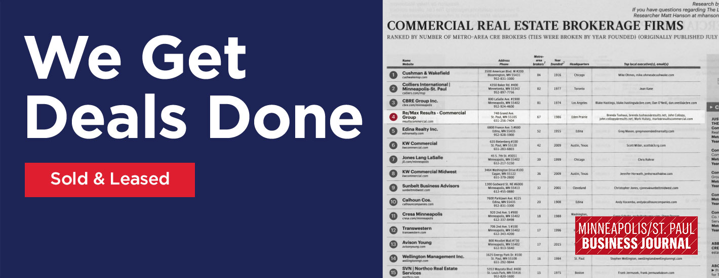 The Results Commercial Group | A RE/MAX Commercial Brokerage