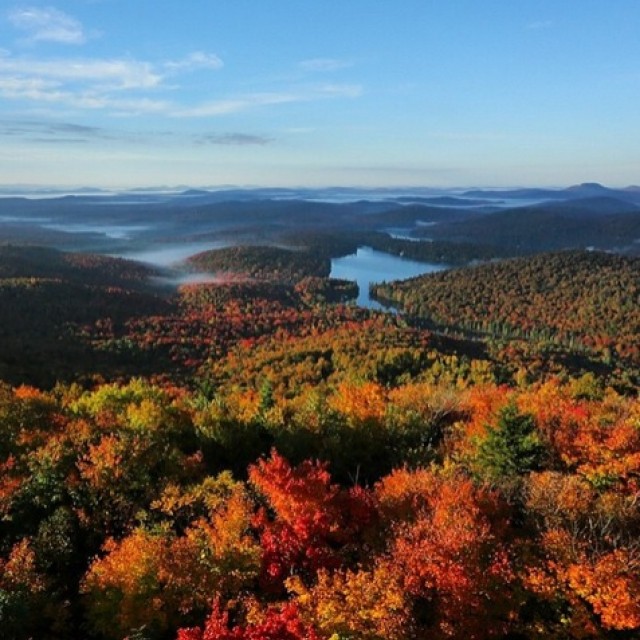 Adirondacks Fall Foliage Map 10 American Mountain Ranges Where Fall Colors Truly Shine - Rvshare.com