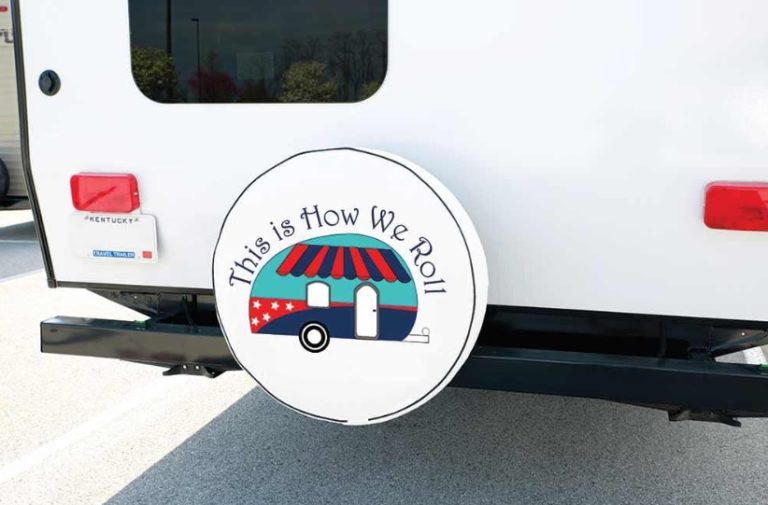 Where To Get a Custom RV Spare Tire Cover