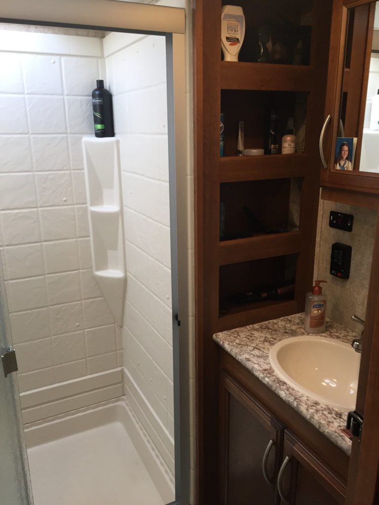 How to Improve a Motorhome Shower