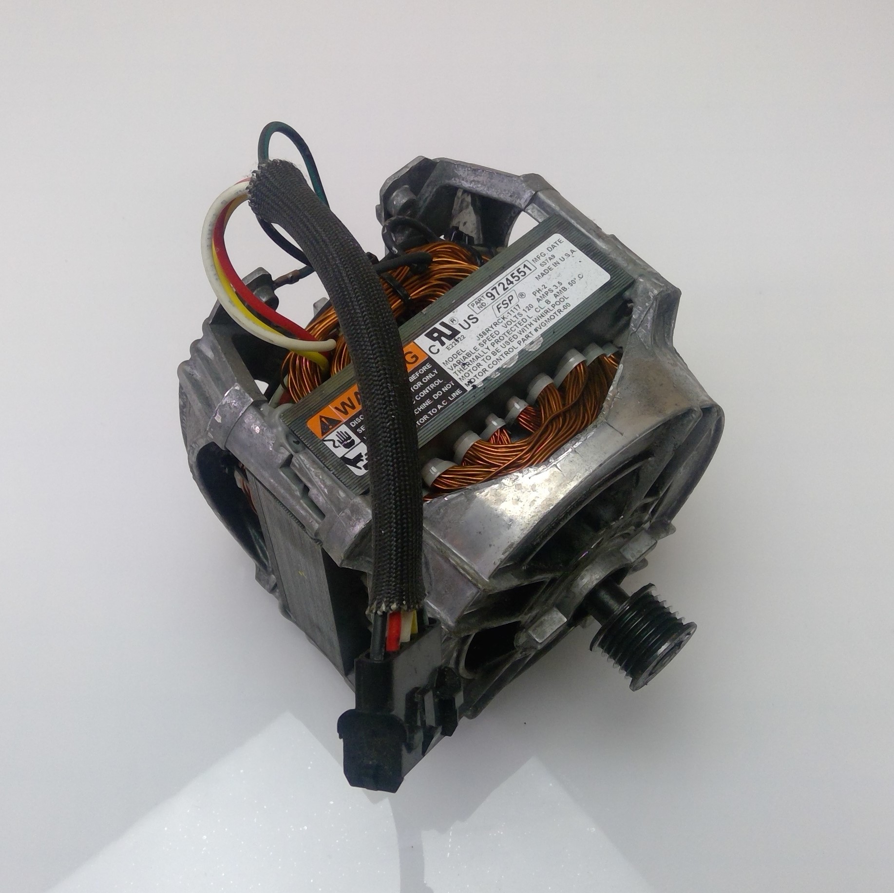 WHIRLPOOL Calypso WASHER Motor 9724551 285917 AP3177195 PS733771 