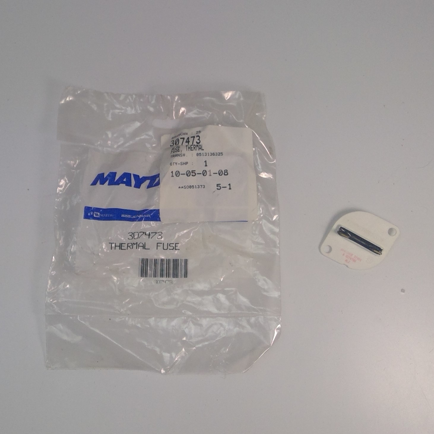 MAYTAG Dryer THERMAL FUSE 307473 WP307473 Lorain Furniture