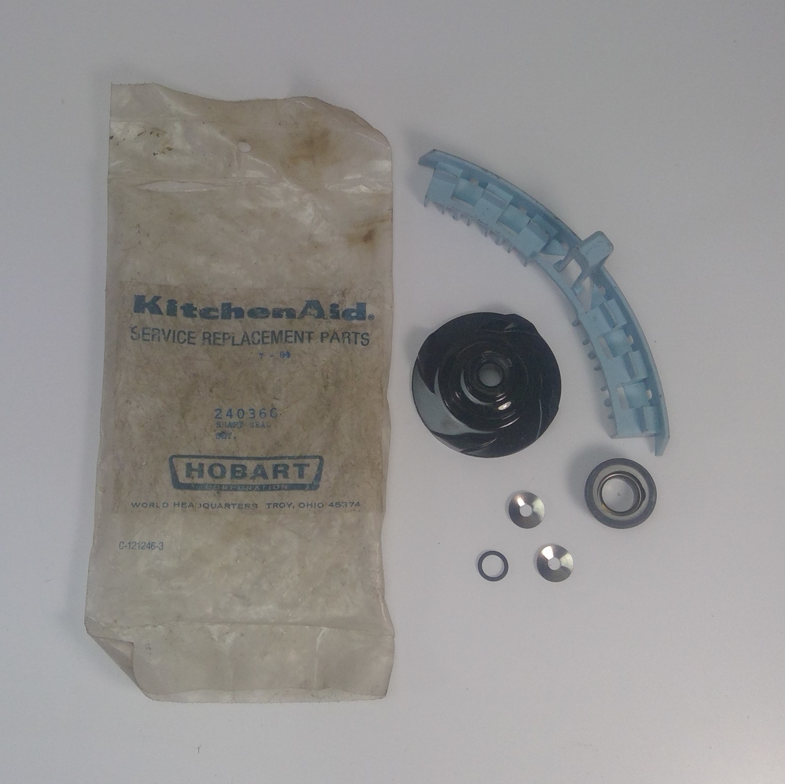 Vintage KITCHENAID Hobart Dishwasher Impeller Kit 240366 86366