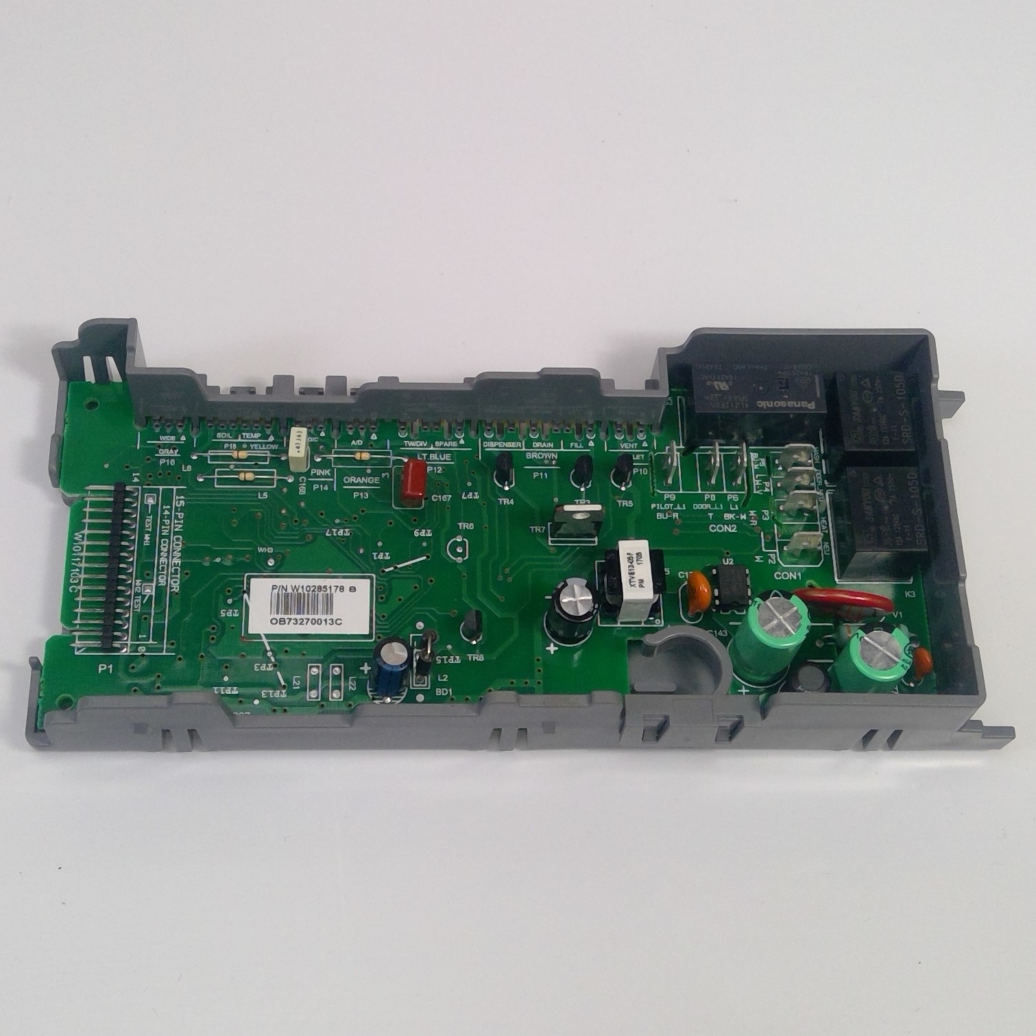 WHIRLPOOL Dishwasher MAIN CONTROL BOARD WPW10285178 AP6018709
