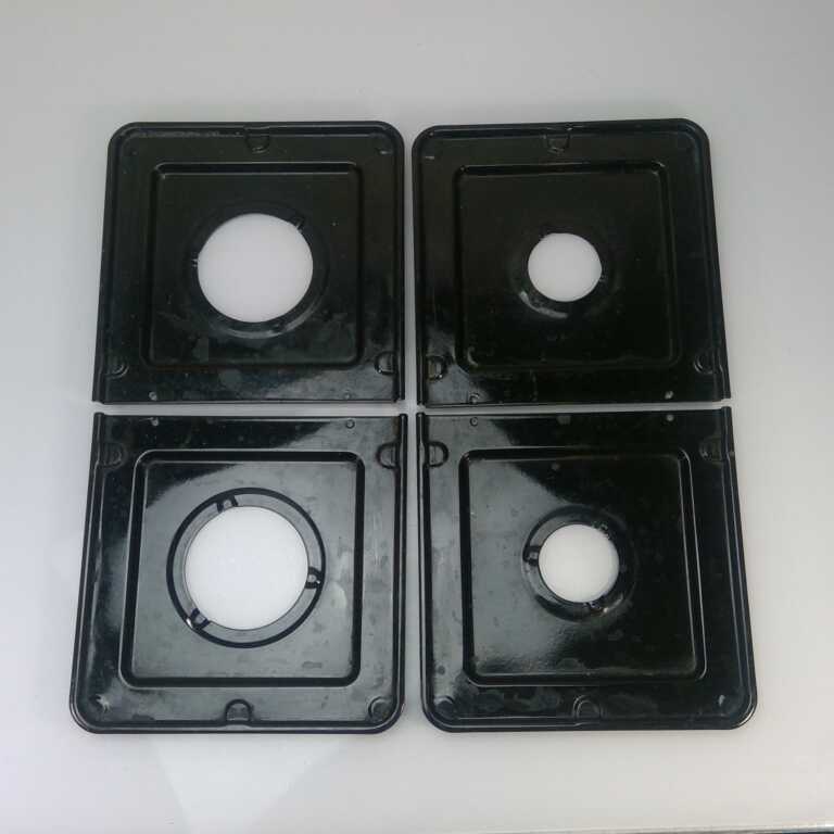 TAPPAN Gas Range Stove BURNER DRIP TRAY (Set) 316011415 316011419