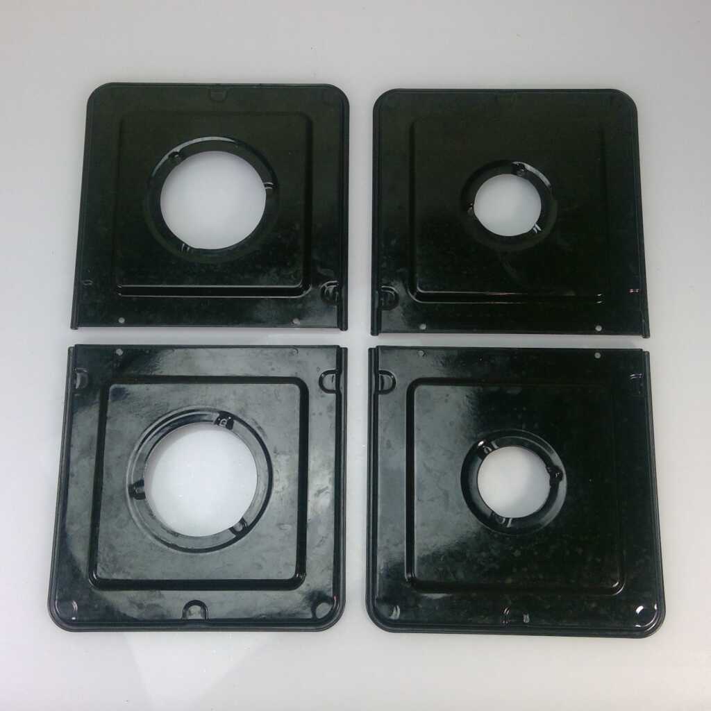 TAPPAN Gas Range Stove BURNER DRIP TRAY (Set) 316011415 316011419