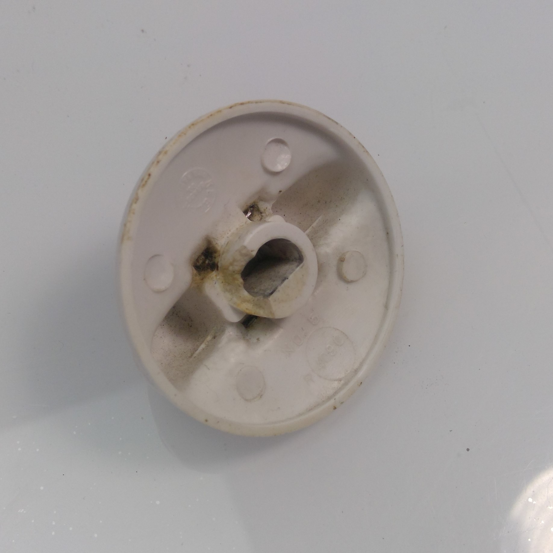 VTG Antique TAPPAN DELUXE Stove Parts BURNER KNOB (Rear) R4090